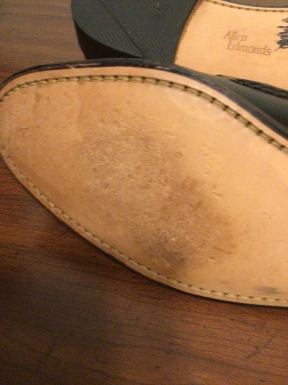 Allen Edmonds Made in USA “Walde” penny loafer preppy, business ,leather SZ 13 - Picture 15 of 16